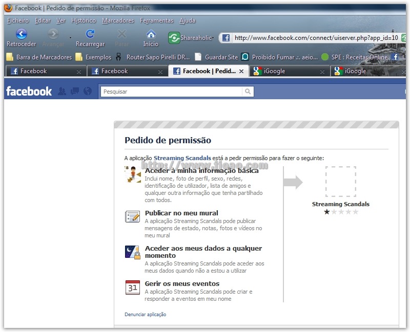 O perigo do phishing no Facebook