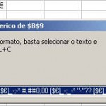 Excel – Recolher o formato de uma célula