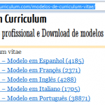 Como fazer um curriculum vitae